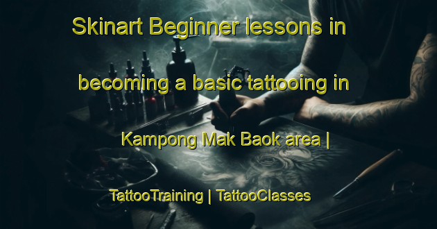 Skinart Beginner lessons in becoming a basic tattooing in Kampong Mak Baok area | TattooTraining | TattooClasses | SkinartTraining-Singapore